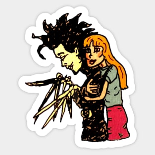 Edward Scissorhands Sticker